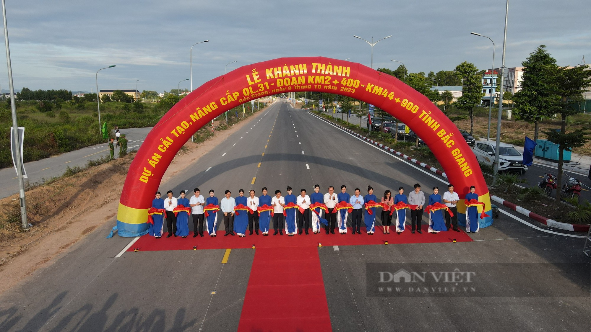 Cận cảnh dự án Quốc lộ 31 hơn 863 tỷ đồng qua tỉnh Bắc Giang vừa khánh thành - Ảnh 1.