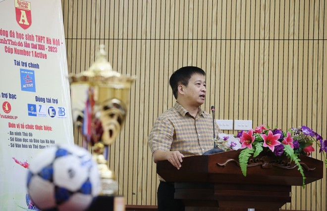 Khởi tranh giải bóng đá học sinh THPT Hà Nội 2023 với 25 bảng đấu kịch tính - Ảnh 2.