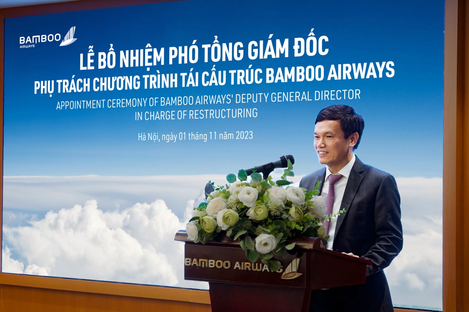 Bamboo Airways bất ngờ bổ nhiệm Phó Tổng giám đốc mới - Ảnh 1.