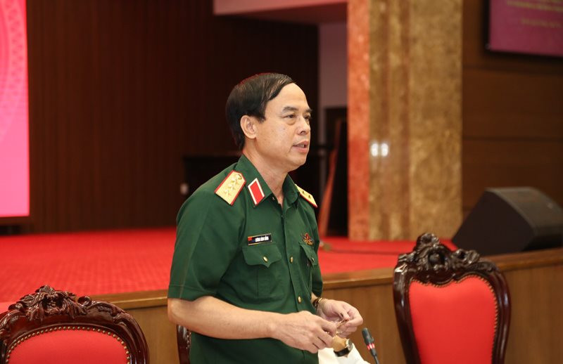 Thượng tướng Lương Đình Hồng và Thiếu tướng Du Trường Giang nghỉ hưu - Ảnh 1.