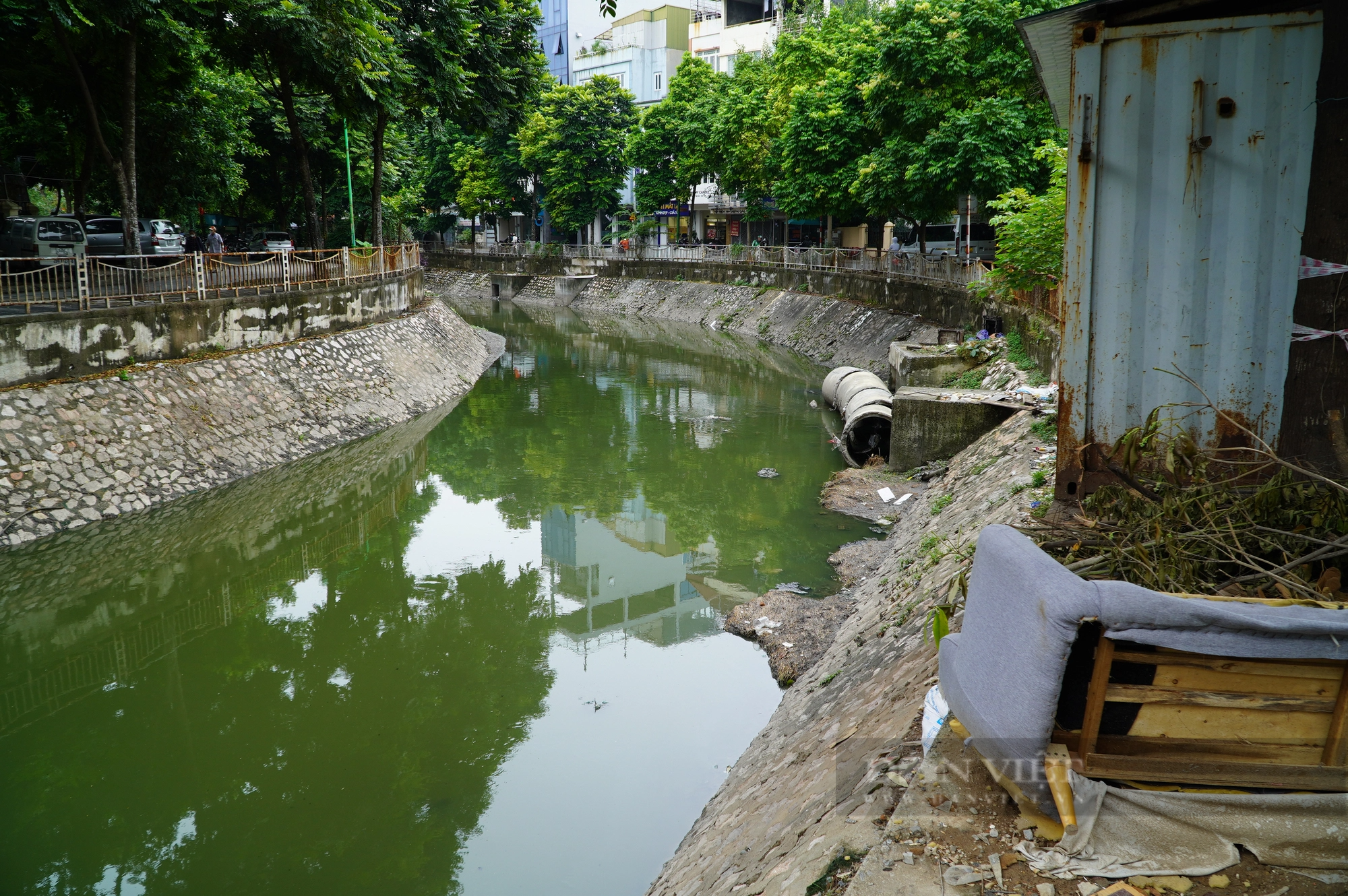  Dự án thu gom nước thải sinh hoạt trên sông Lừ vẫn ngổn ngang sau 3 năm khởi công - Ảnh 6.