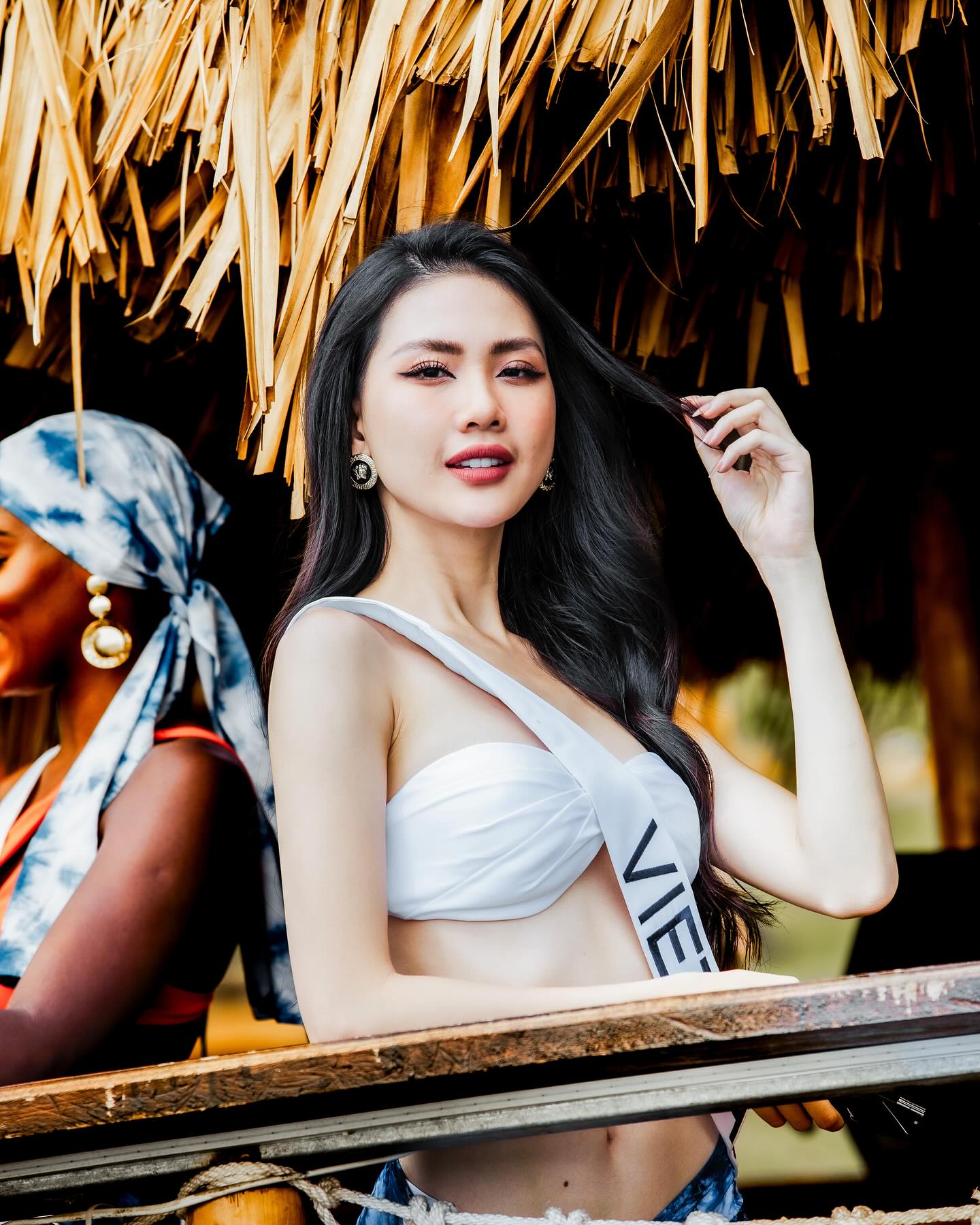 Nhan sắc dàn đối thủ &quot;đáng gờm&quot; của Bùi Quỳnh Hoa khi bikini quyến rũ trước chung kết Miss Universe 2023 - Ảnh 8.