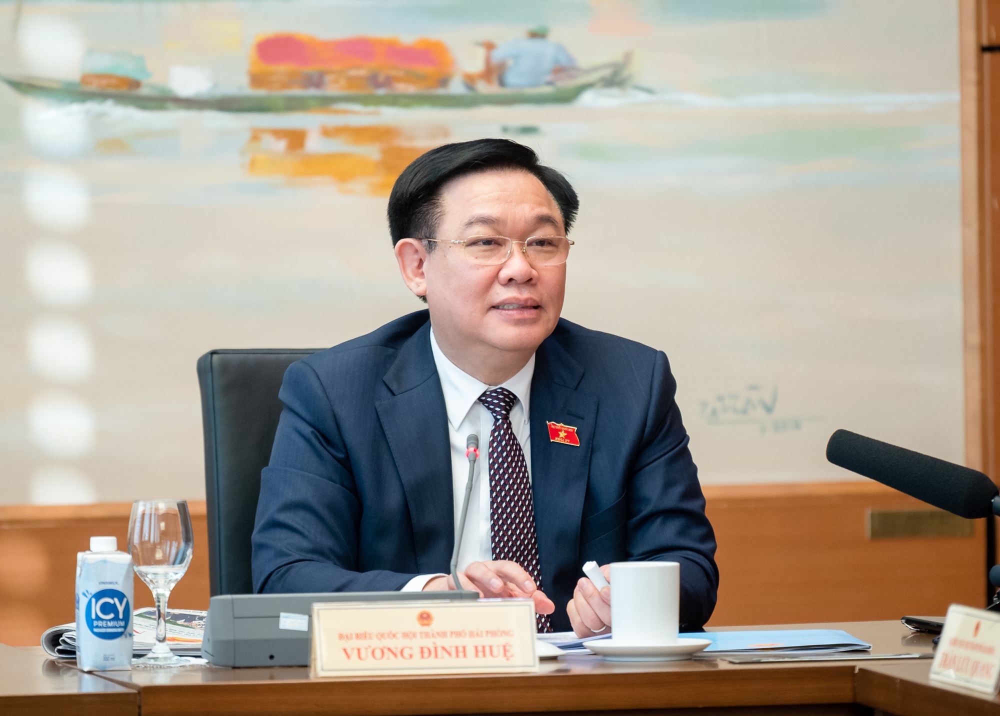 Chủ tịch Quốc hội: Nếu Hà Nội không tổ chức HĐND cấp phường giảm được tới 6.000 người - Ảnh 1.