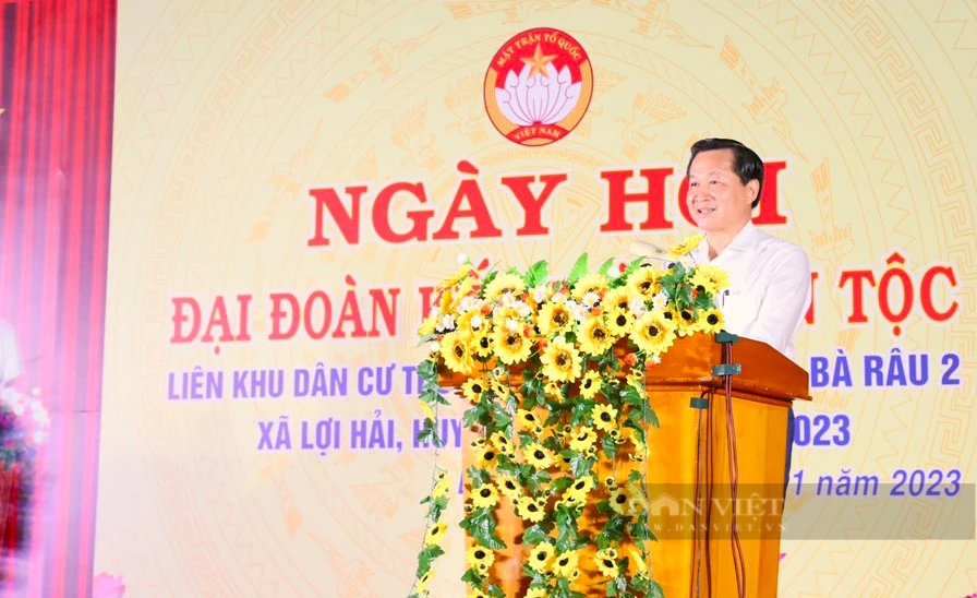 Phó Thủ tướng Lê Minh Khái dự ngày hội đại đoàn kết toàn dân tộc ở Ninh Thuận - Ảnh 4.