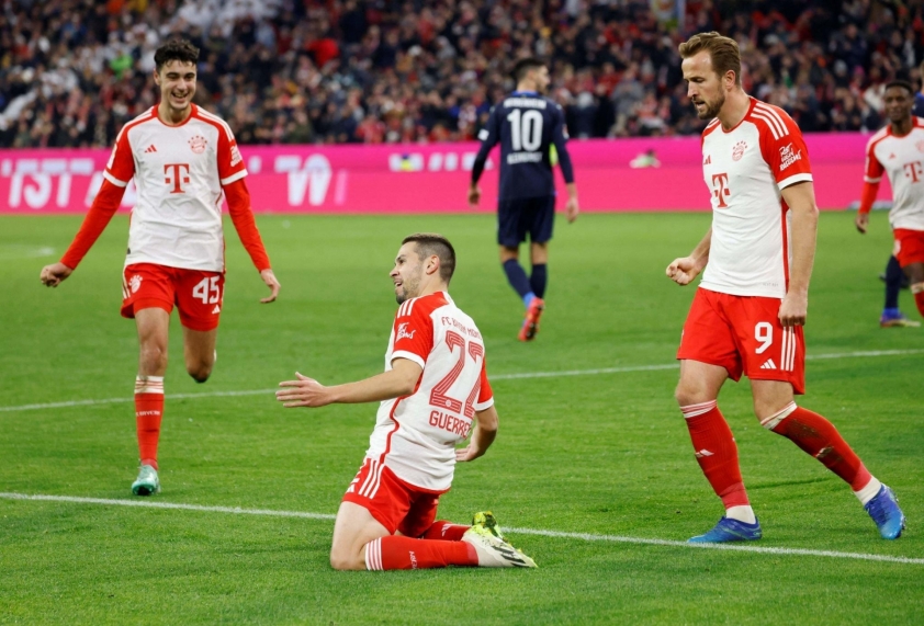 Lập cú đúp, Harry Kane tạo nên kỷ lục mới cùng Bayern Munich - Ảnh 2.