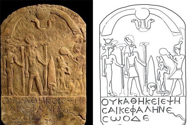 Phát hiện dòng chữ bí ẩn, chim ưng không đầu trong đền cổ Ai Cập - Ảnh 1.