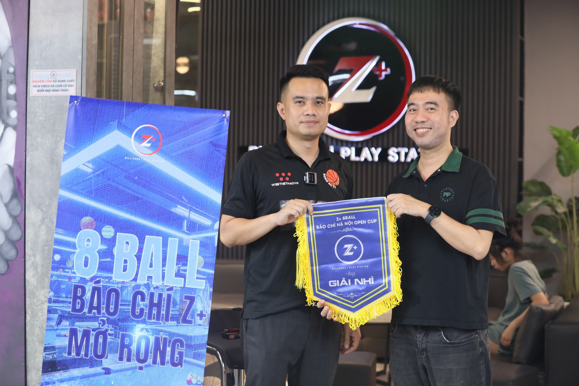 Giải billiards 8 Ball Báo chí Hà Nội Open Cup Z+ lần thứ nhất - năm 2023: 32 tay cơ tranh tài - Ảnh 3.