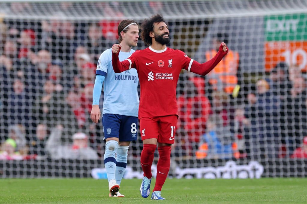 2 lần “xé lưới” Brentford, Salah lập nên kỷ lục đáng nể - Ảnh 1.