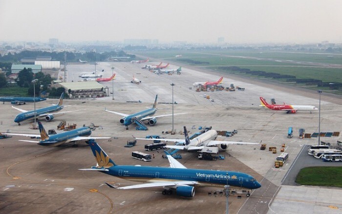 Hình hài sân bay thứ hai của Hà Nội trên dự thảo bản đồ quy hoạch