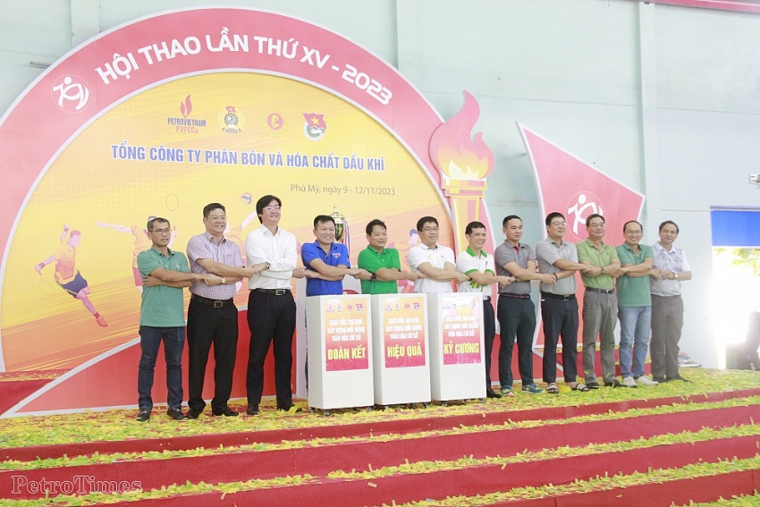 Hội thao PVFCCo lần thứ 15 năm 2023: Đoàn kết, đồng lòng đột phá các giới hạn - Ảnh 3.