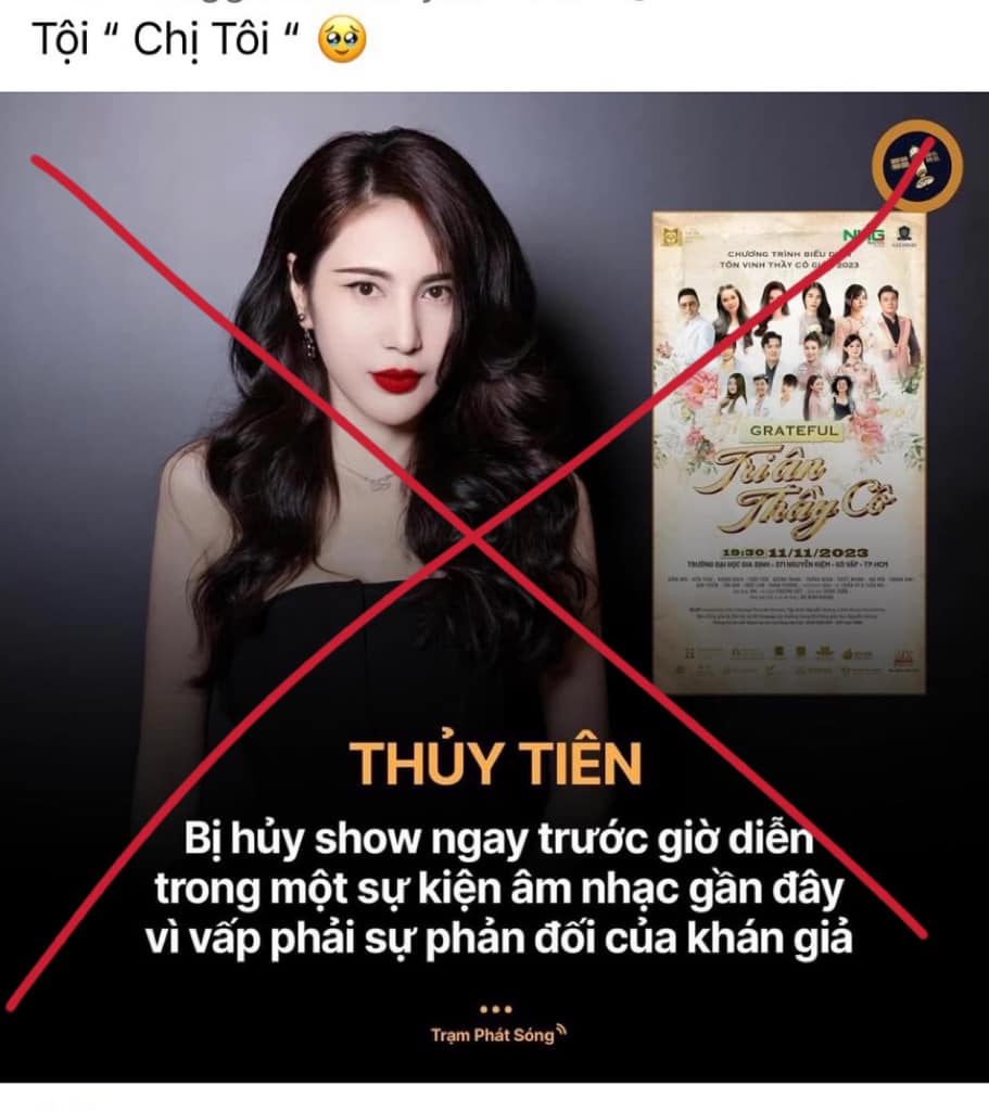 Thủy Tiên nói về tin đồn bị hủy show do khán giả phản đối - Ảnh 1.