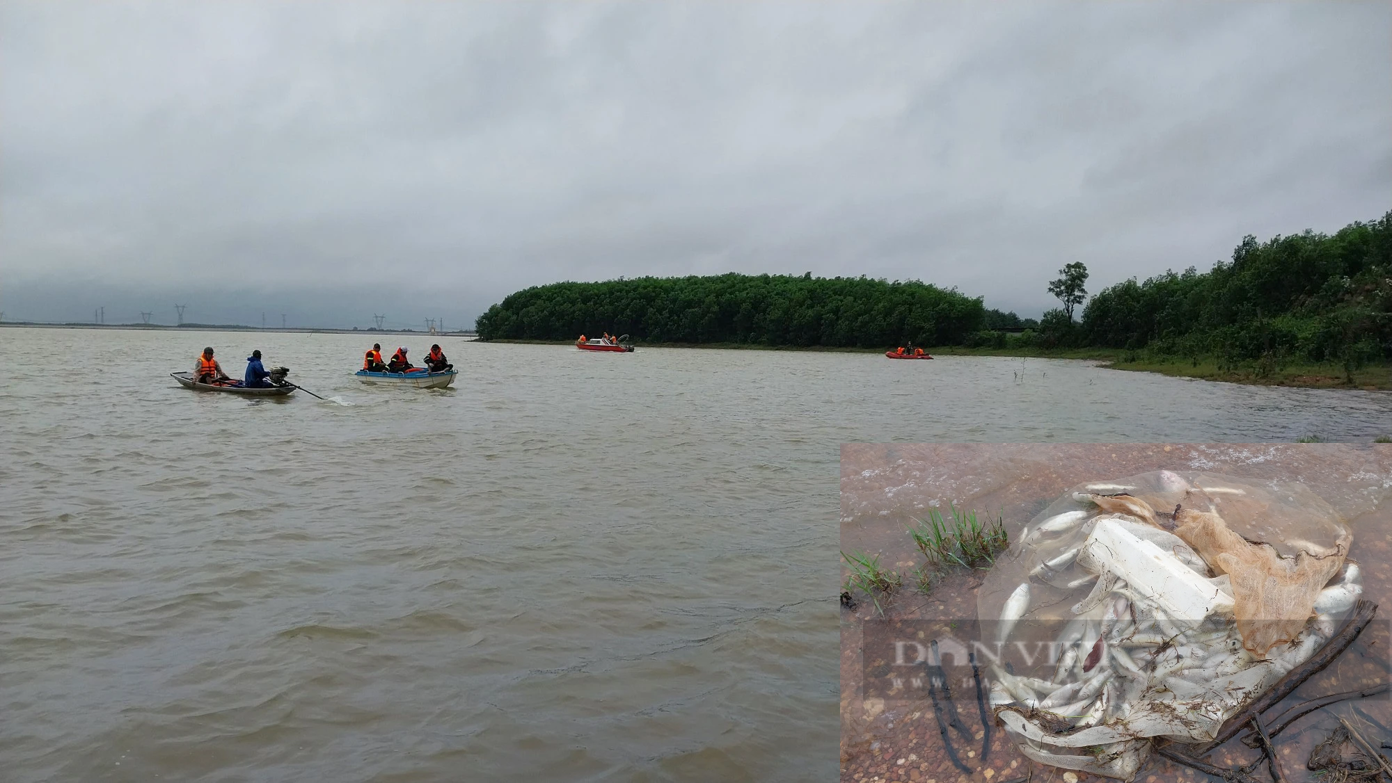 Tìm kiếm người đàn ông mất tích khi đi đánh cá trong mưa lũ ở Quảng Trị - Ảnh 1.