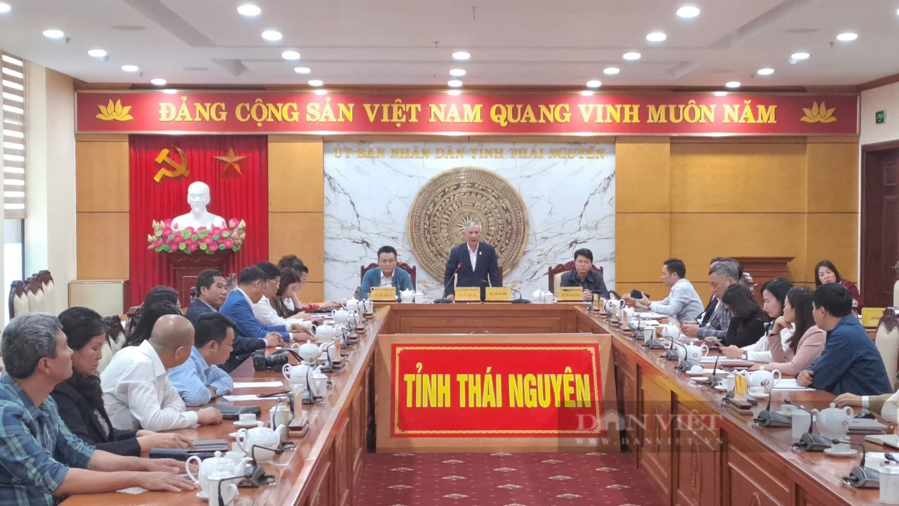 Thái Nguyên tổ chức họp báo về giải thưởng báo chí Huỳnh Thúc Kháng lần thứ I năm 2024 - Ảnh 1.