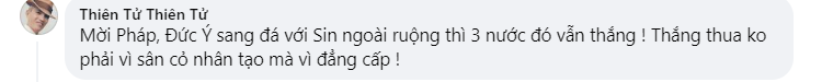 CĐV Việt Nam phản ứng thế nào khi đội nhà phải chơi trên sân cỏ nhân tạo? - Ảnh 3.