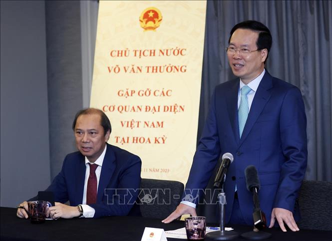 Chủ tịch nước: Mong muốn tăng cường thiết lập các đối tác hợp tác, nâng cao vị thế Việt Nam - Ảnh 1.