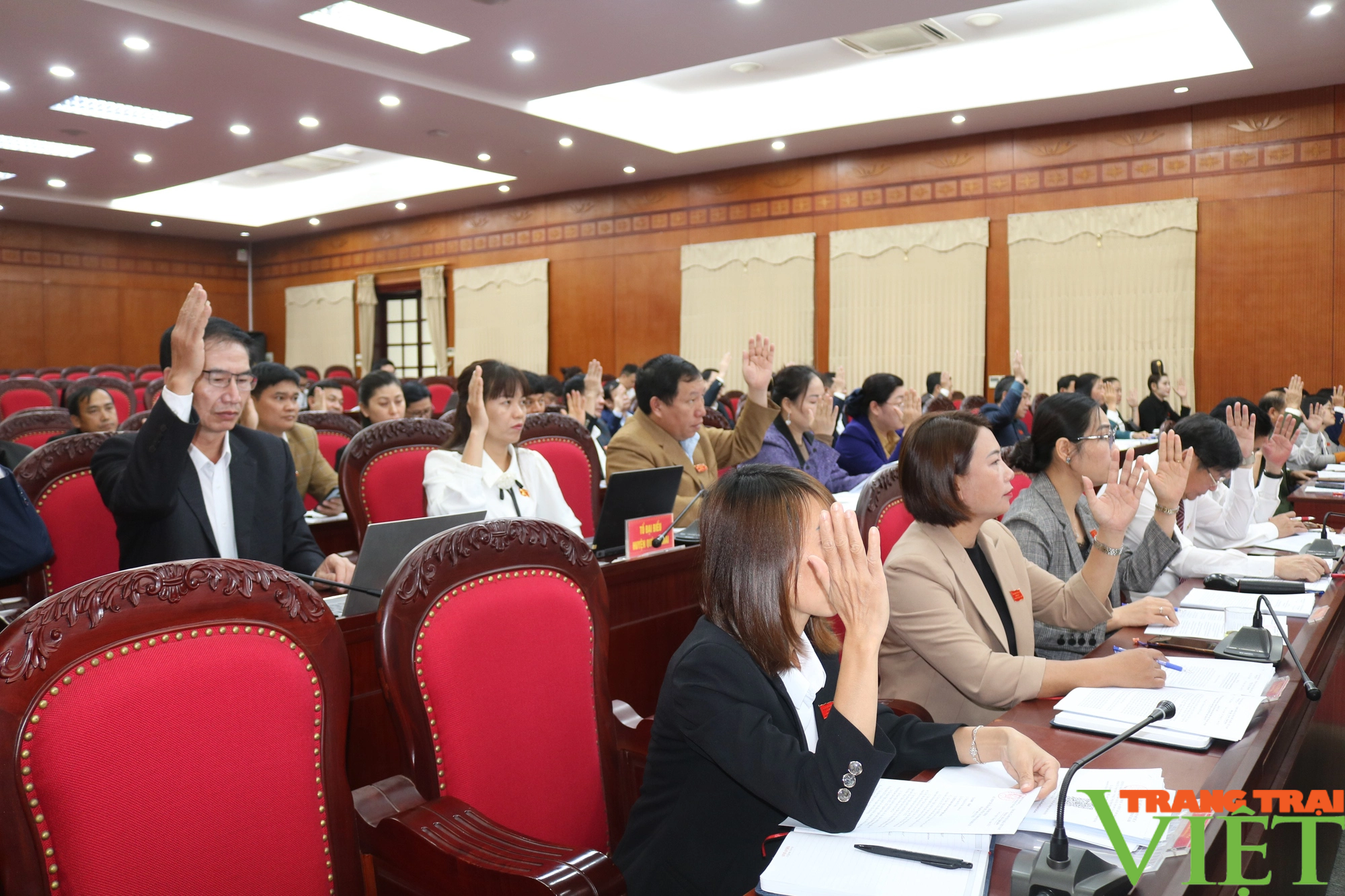 Kỳ họp chuyên đề lần thứ mười lăm, HĐND tỉnh Sơn La khóa XV - Ảnh 4.
