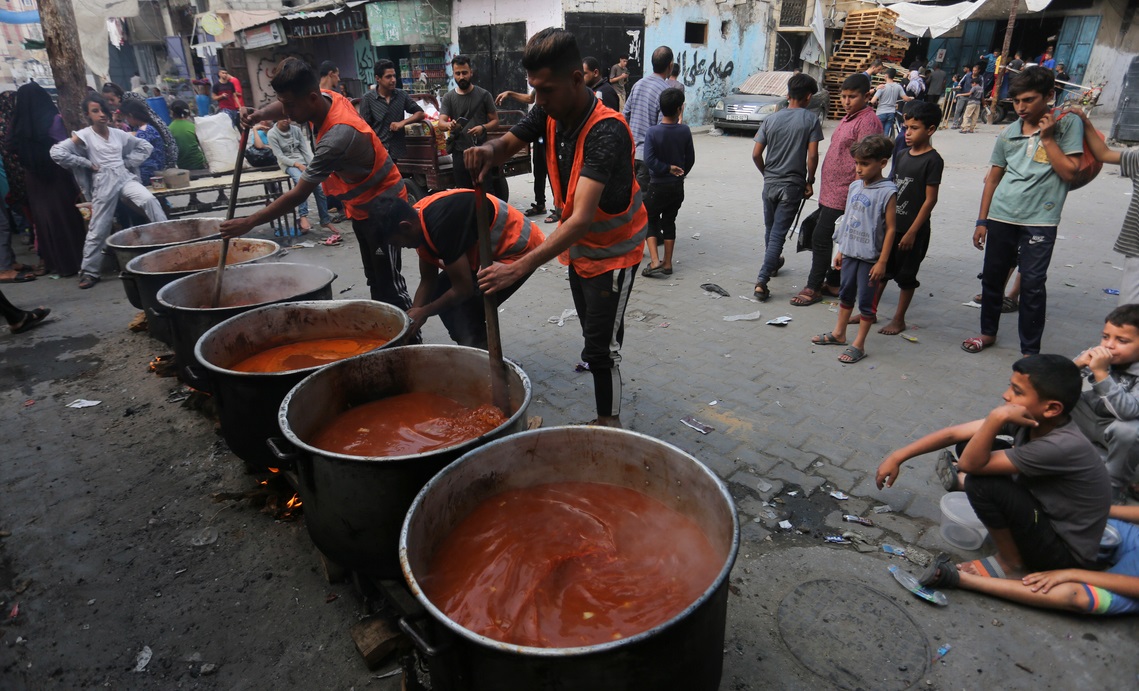 Người dân phía Nam Gaza phải chặt cây lấy gỗ làm nhiên liệu do thiếu thốn đủ bề - Ảnh 6.