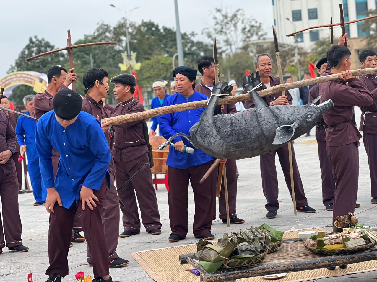 Lễ hội đền Du Yến, rước chúa Gái, mở cửa rừng của Phú Thọ trở thành di sản văn hóa phi vật thể quốc gia - Ảnh 4.