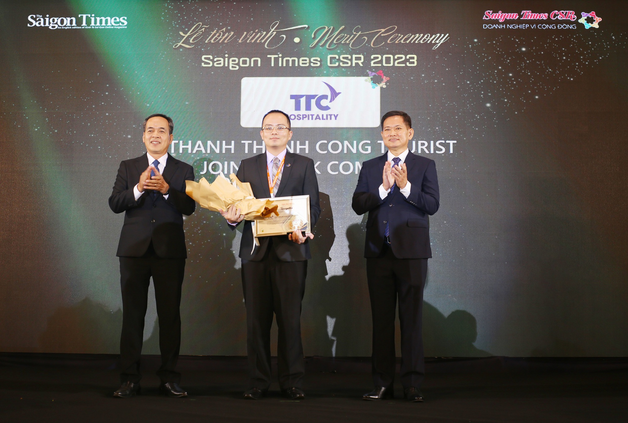 TTC Hospitality nhận vinh danh Saigon Times CSR 2023 - Doanh nghiệp vì cộng đồng năm 2023 - Ảnh 1.