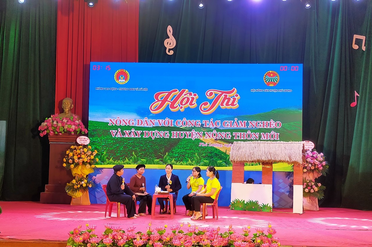 Hội Nông dân huyện Phú Lương (Thái Nguyên) tổ chức Hội thi “Nông dân với công tác giảm nghèo” năm 2023 - Ảnh 2.