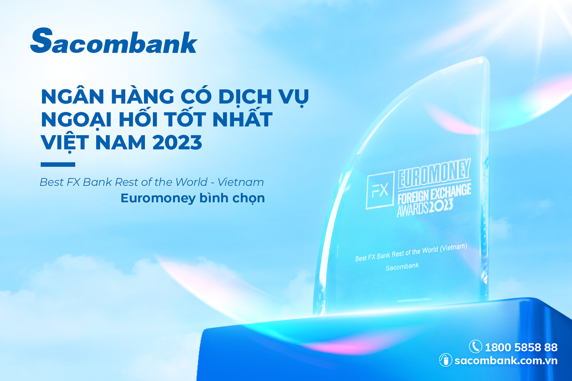 Sacombank nhận giải thưởng từ Euromoney  - Ảnh 1.