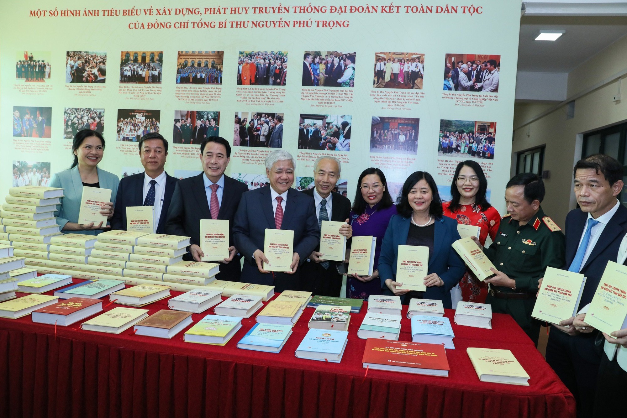 Ra mắt cuốn sách của Tổng Bí thư Nguyễn Phú Trọng về truyền thống đại đoàn kết toàn dân tộc​ - Ảnh 5.