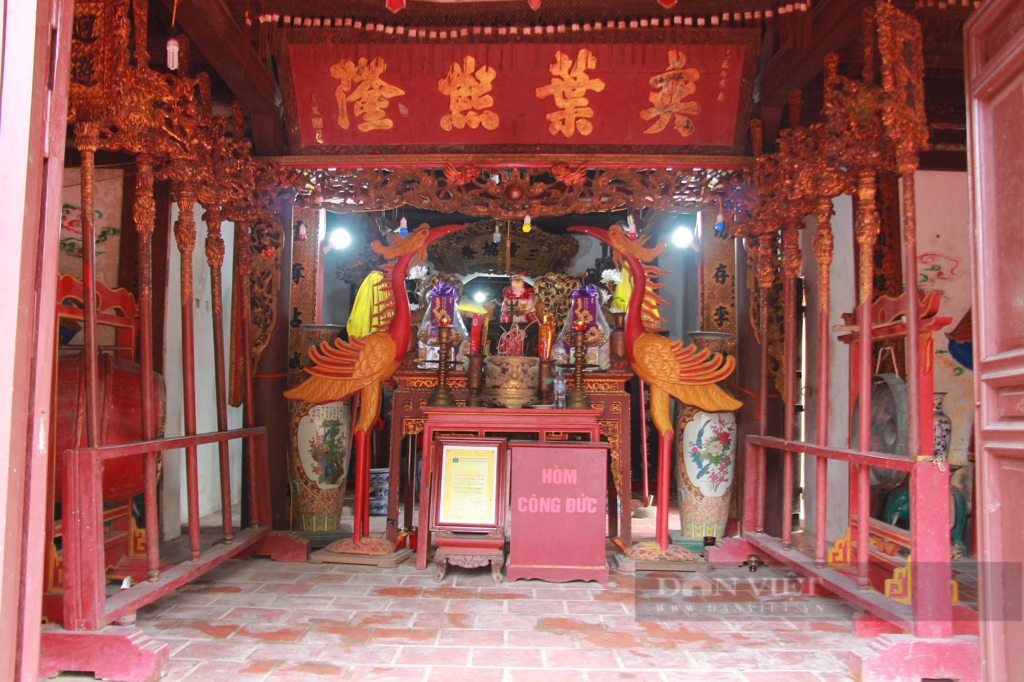 Làng cổ Dịch Diệp ở Nam Định: Đền làng thờ 3 vị Thành hoàng có cùng ngày tháng năm sinh (Bài 1) - Ảnh 3.