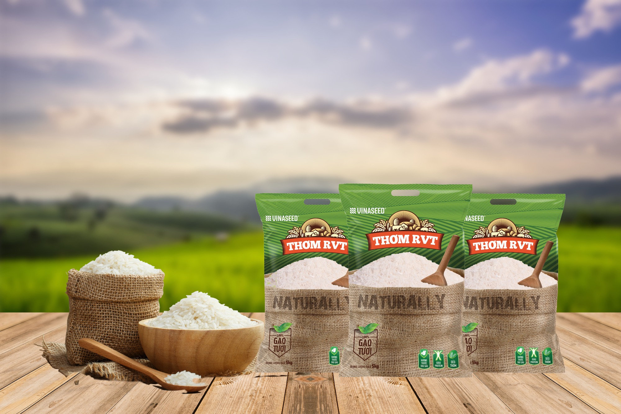 Gạo thơm RVT đoạt Huy chương vàng chất lượng gạo quốc tế Trung Quốc - ASEAN - Ảnh 3.