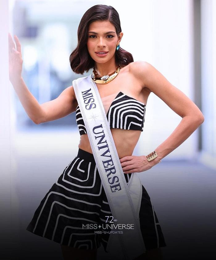 Tân Miss Universe 2023 Sheynnis Palacios gây tranh cãi vì ảnh kém sắc sau đăng quang - Ảnh 1.