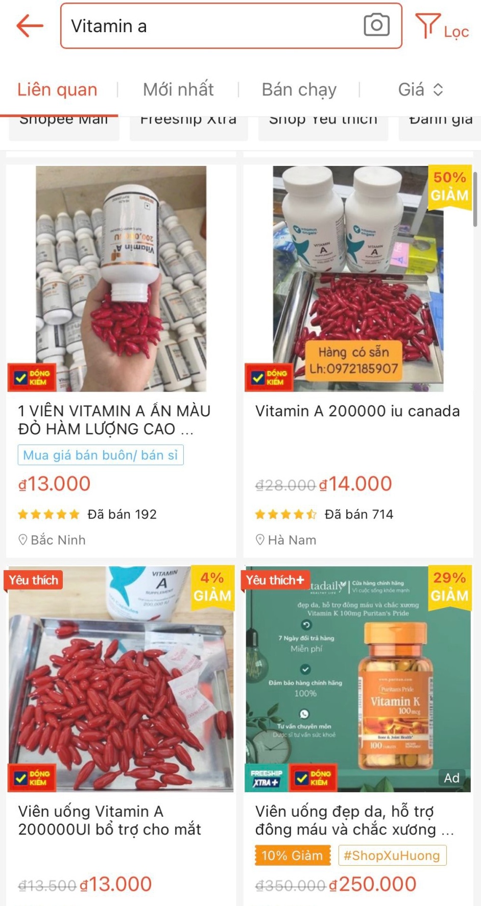 Vitamin A liều cao &quot;xách tay&quot; rao bán công khai trên mạng xã hội, bác sĩ cảnh báo coi chừng ngộ độc - Ảnh 3.