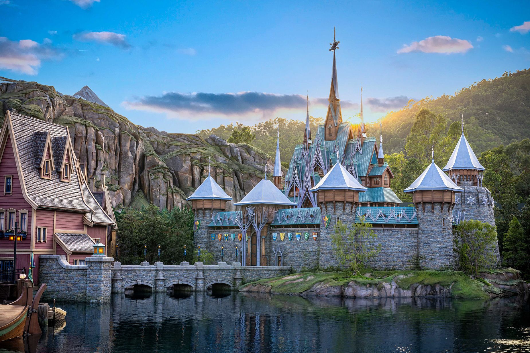 Cung điện của Công chúa Elsa thành hiện thực  - Ảnh 3.