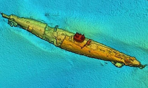 Thuỷ quái khổng lồ đánh chìm tàu ngầm Đức UB-85? - Ảnh 1.