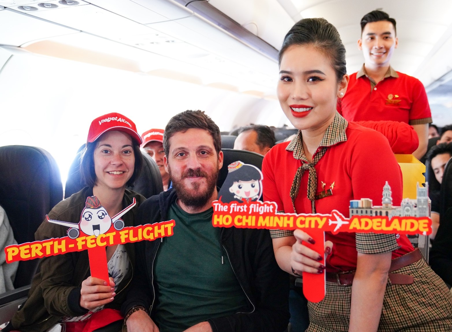 Phi hành đoàn Vietjet trên hành trình kết nối Việt Nam với Perth, Adelaide