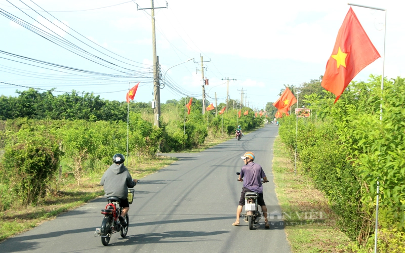 Xã Bạch Đằng đầu tư xây dựng kết cấu hạ tầng, sử dụng hiệu quả quy hoạch xây dựng theo phương châm &quot;nhà nhà kiểu mẫu, thôn kiểu mẫu, xã kiểu mẫu&quot;, gắn với quá trình đô thị hóa nông thôn theo hướng văn minh, hiện đại. Hạ tầng giao thông ở xã nông thôn mới Bạch Đằng. Ảnh: Trần Khánh