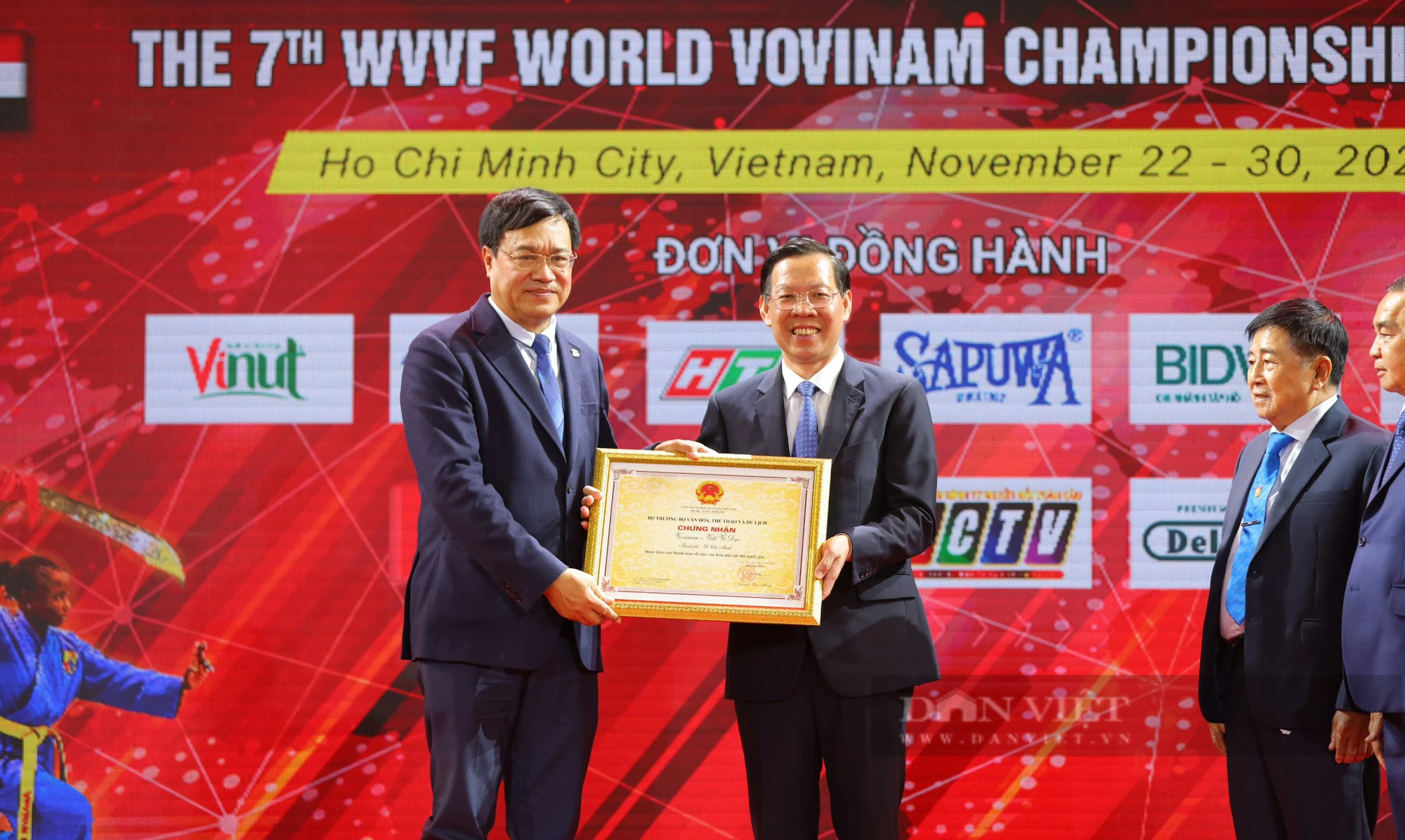 Chủ tịch UBND TP.HCM, Phan Văn Mãi: &quot;Vovinam là sứ giả văn hóa kết nối cộng đồng quốc tế trên tinh thần thượng võ&quot; - Ảnh 4.