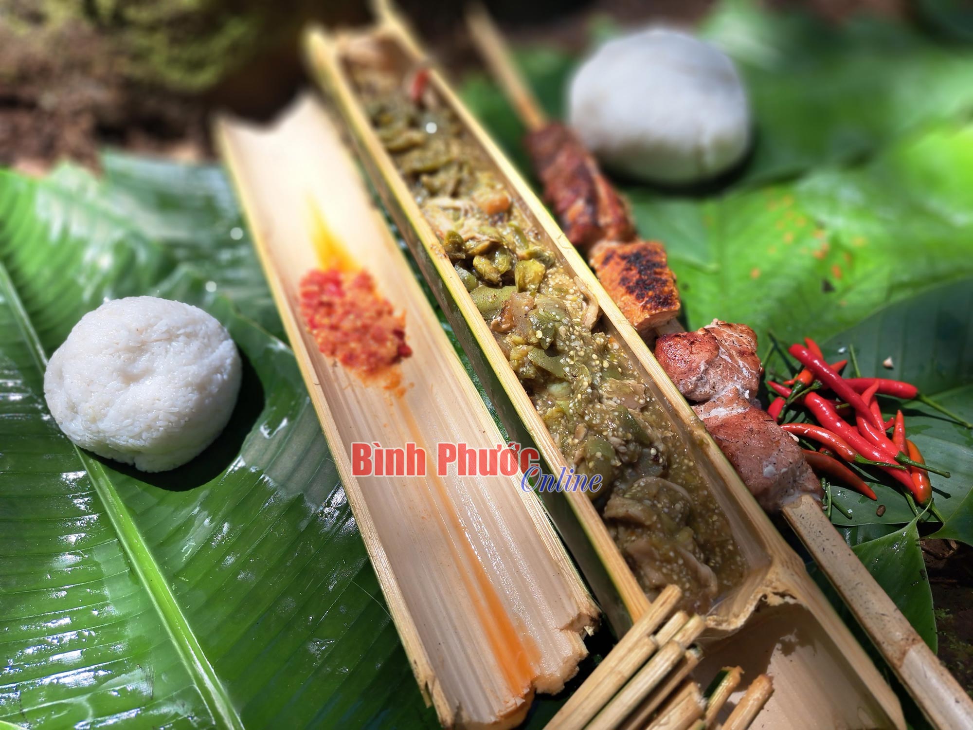 Độc, lạ một món canh sền sệt ở vùng núi Bình Phước, thịt heo rừng hòa quyện với rau rừng, quả rừng thơm phức - Ảnh 3.