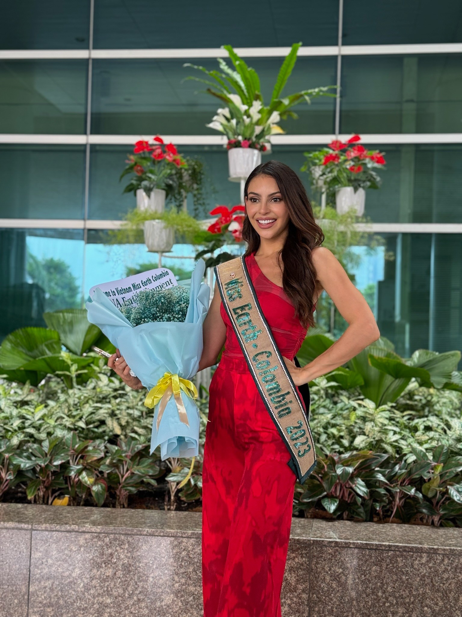 Hoa hậu Đỗ Thị Lan Anh nhận &quot;tin vui&quot; sát ngày thi Miss Earth 2023 ở Việt Nam - Ảnh 1.