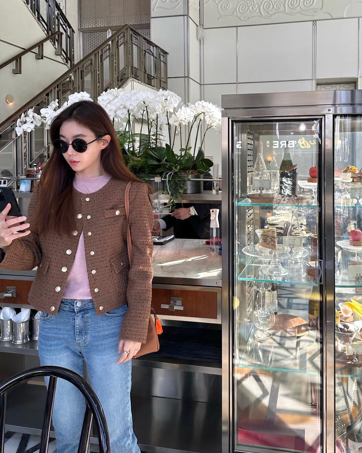Fashion blogger người Hàn gợi ý 10 cách diện đồ vải tweed trẻ trung - Ảnh 5.