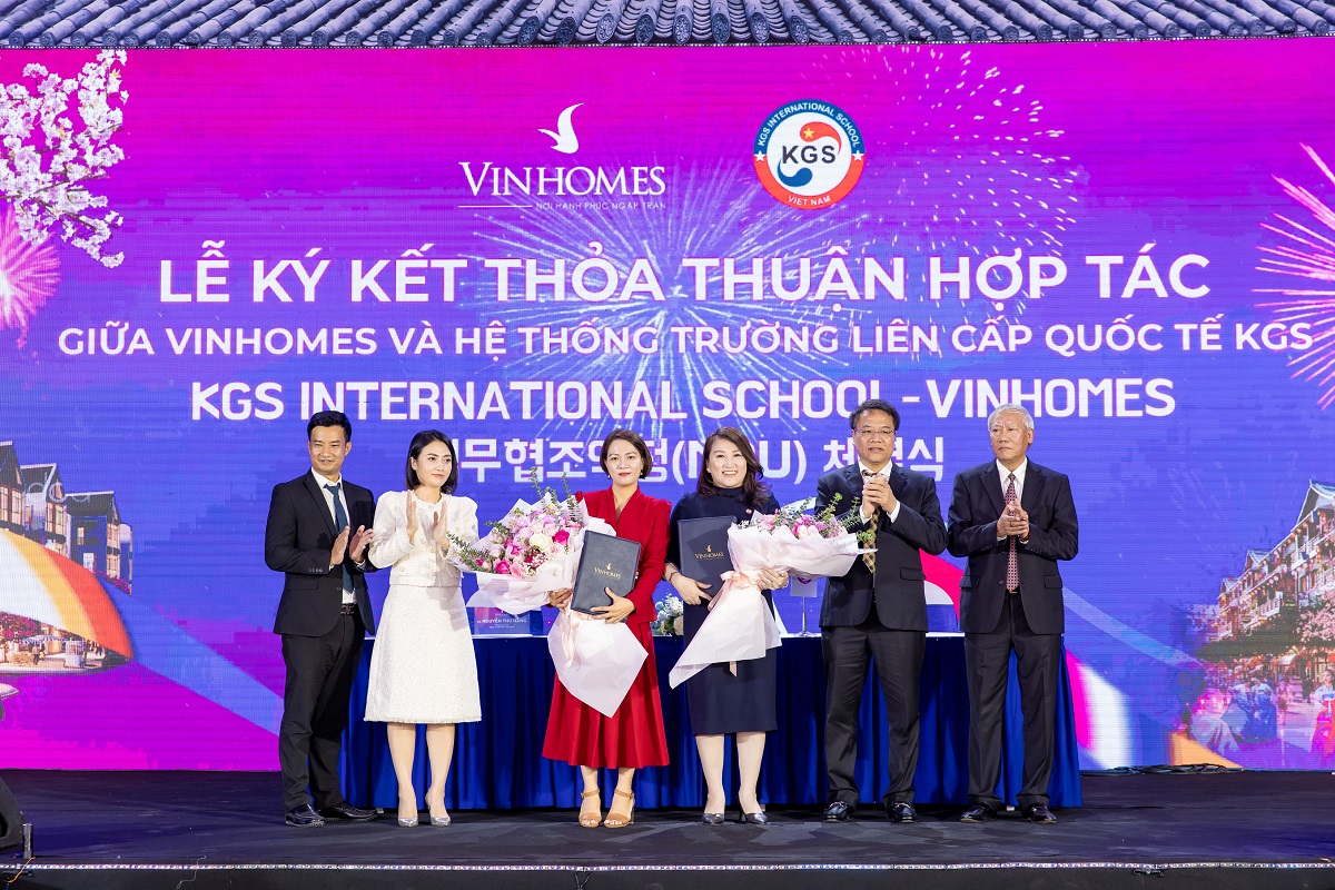 Vinhomes và KSG Hàn Quốc hợp tác phát triển hệ thống giáo dục liên cấp quốc tế - Ảnh 1.