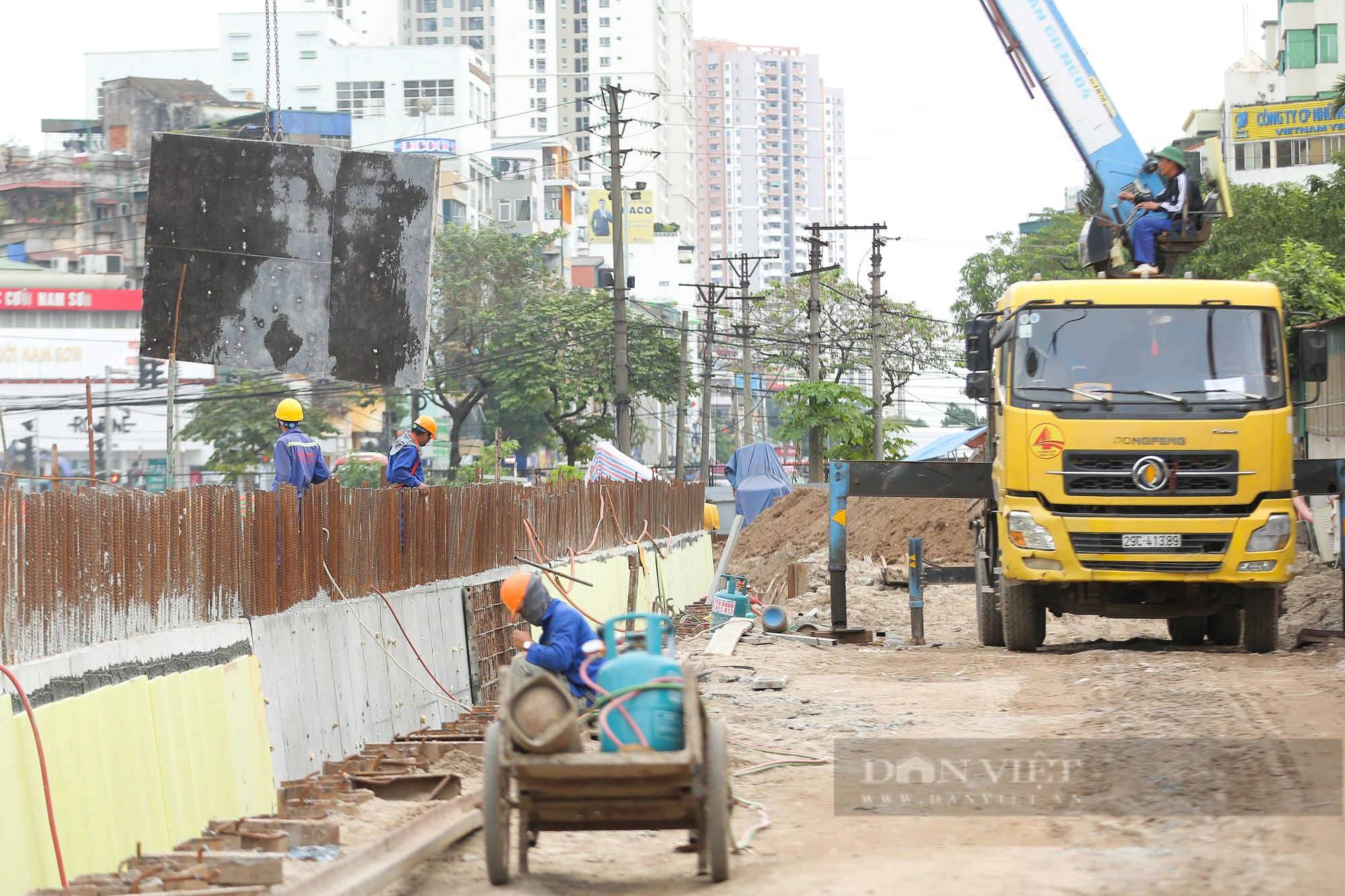 Hình ảnh hầm chui 778 tỷ đồng ở Hà Nội sau hơn 1 năm thi công - Ảnh 8.