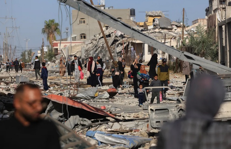 Người dân Gaza rối bời sau lệnh ngừng bắn: Về nhà hay tha hương? - Ảnh 7.