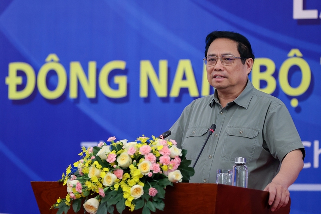 Thủ tướng Phạm Minh Chính: Quy hoạch vùng Đông Nam Bộ phải đi trước một bước với tư duy đổi mới  - Ảnh 1.