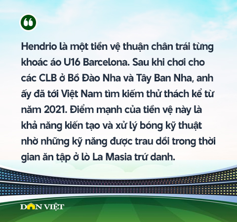 Ngoại binh Hendrio: &quot;Thật vinh dự nếu được bảo vệ màu cờ sắc áo Việt Nam&quot; - Ảnh 4.