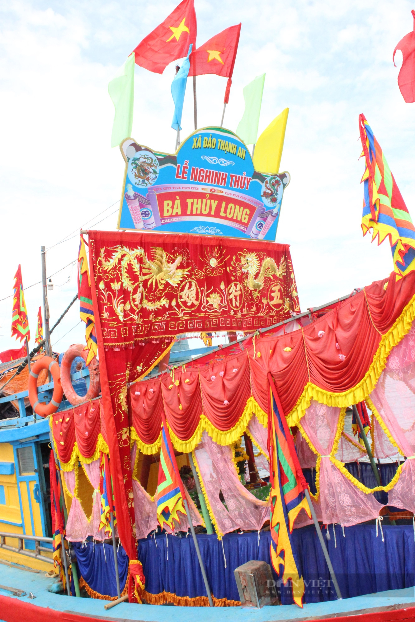 Tưng bừng Lễ hội truyền thống mừng công ngư - diêm dân trên xã đảo Thạnh An - Ảnh 6.