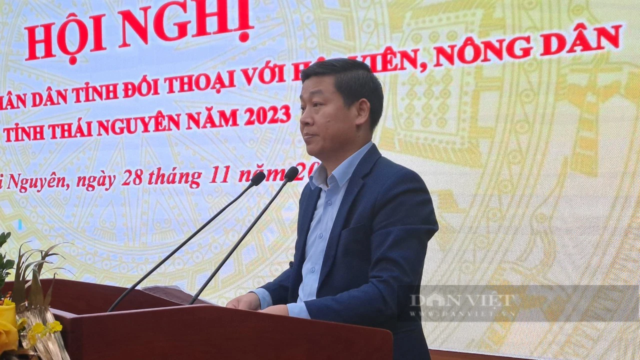 Chủ tịch tỉnh Thái Nguyên đối thoại với hội viên, nông dân: Nhiều tâm tư, nguyện vọng của nông dân được tháo gỡ - Ảnh 8.
