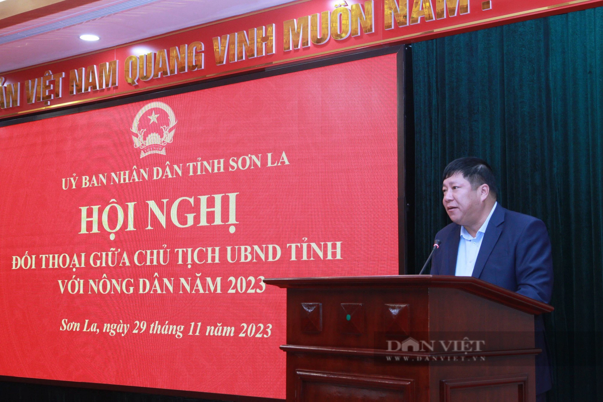 Nhiều thắc mắc được giải đáp kịp thời tại Hội nghị Chủ tịch UBND tỉnh Sơn La đối thoại với nông dân - Ảnh 4.