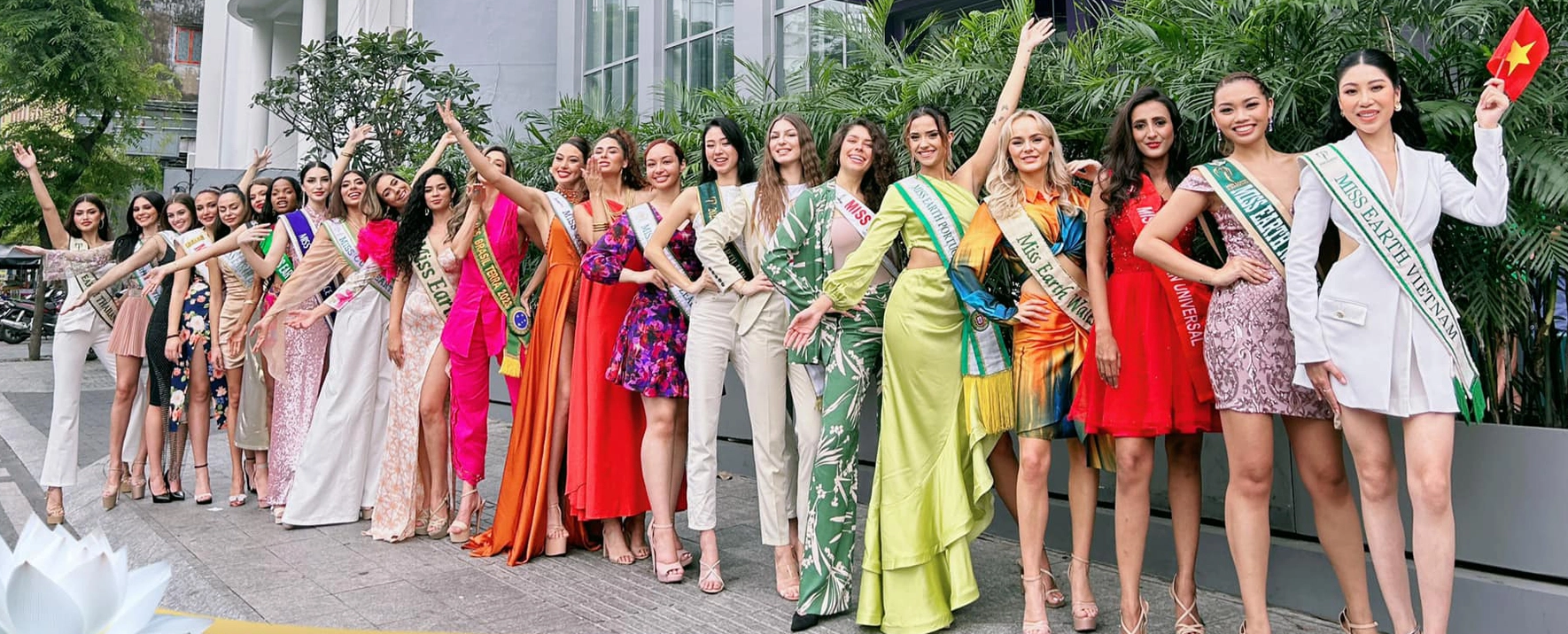 Nhan sắc xinh đẹp của dàn thí sinh Miss Earth 2023 khi &quot;đọ sắc&quot;, Hoa hậu Lan Anh bị &quot;lép vế&quot;?  - Ảnh 1.