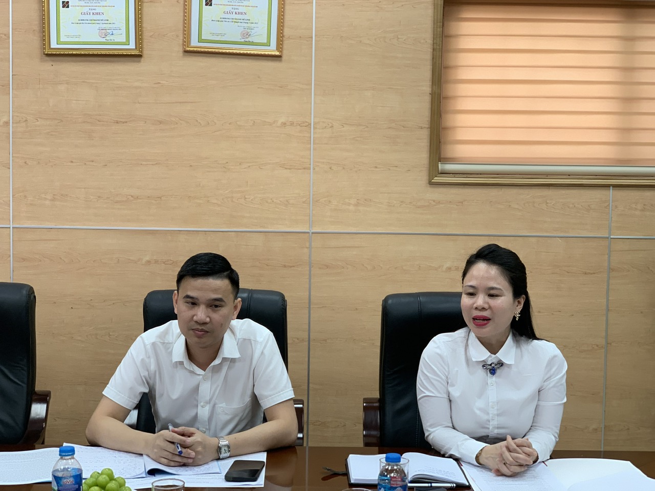 Hội Nông dân Hà Nội giám sát thực hiện chính sách tín dụng theo Nghị định số 55 của Chính phủ tại Mê Linh - Ảnh 2.