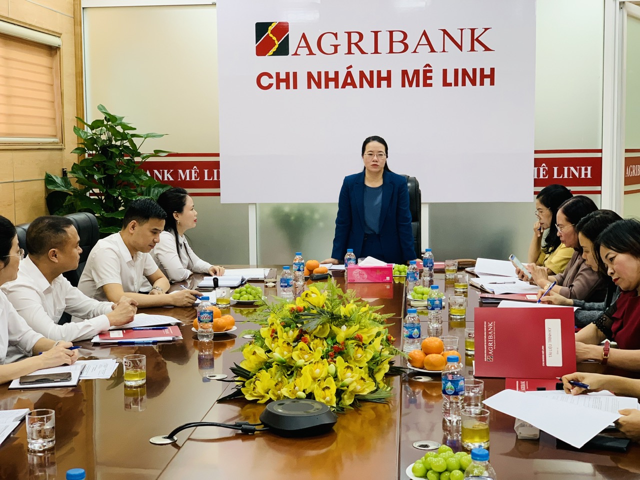 Hội Nông dân Hà Nội giám sát thực hiện chính sách tín dụng theo Nghị định số 55 của Chính phủ tại Mê Linh - Ảnh 3.