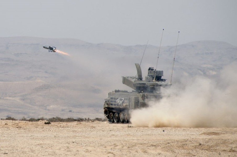 Cận cảnh xe tăng tên lửa Pereh &quot;độc nhất vô nhị&quot; của Israel tấn công dữ dội Hamas - Ảnh 6.